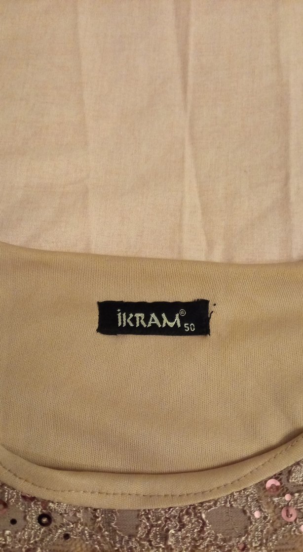 Mor Dantel İşlemeli Midi Elbise - Görsel 3