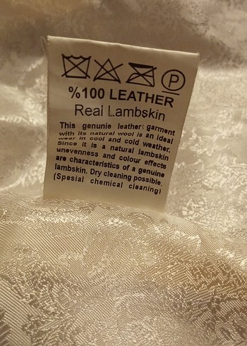 Altın Rengi Kısa Kadın Deri Ceket - Görsel 4