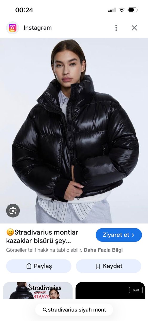 STRADİVARİUS KADIN MONT - Görsel 2