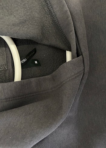 Gri Kadın Sweatshirt, Uzun Kollu, Baskılı - Görsel 3