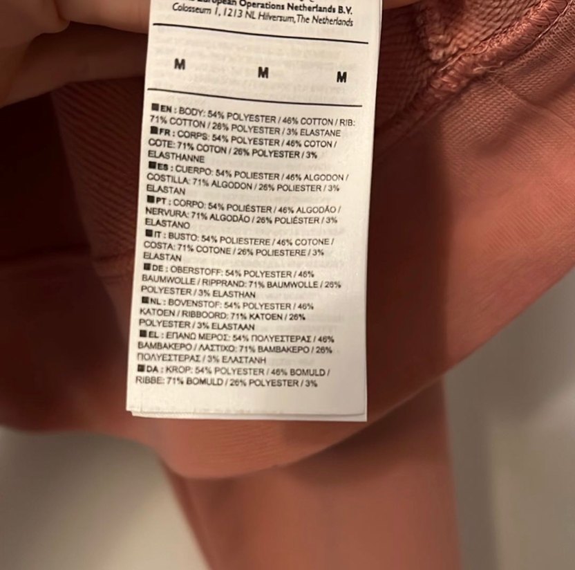 Pembe Oversize Kadın Sweatshirt - Görsel 3