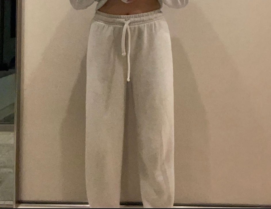 Bej Kadın Rahat Kesim Eşofman Altı - Görsel 3