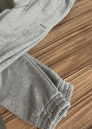 Gri Kadın Rahat Kesim Eşofman Altı - Görsel 2