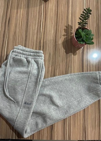 Gri Rahat Kesim Kadın Eşofman Altı - Görsel 2