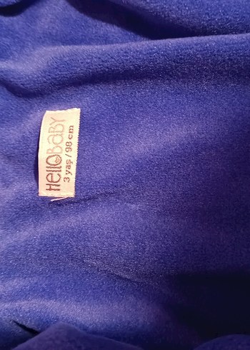 Erkek Çocuk Mor Fermuarlı Mont - Görsel 2