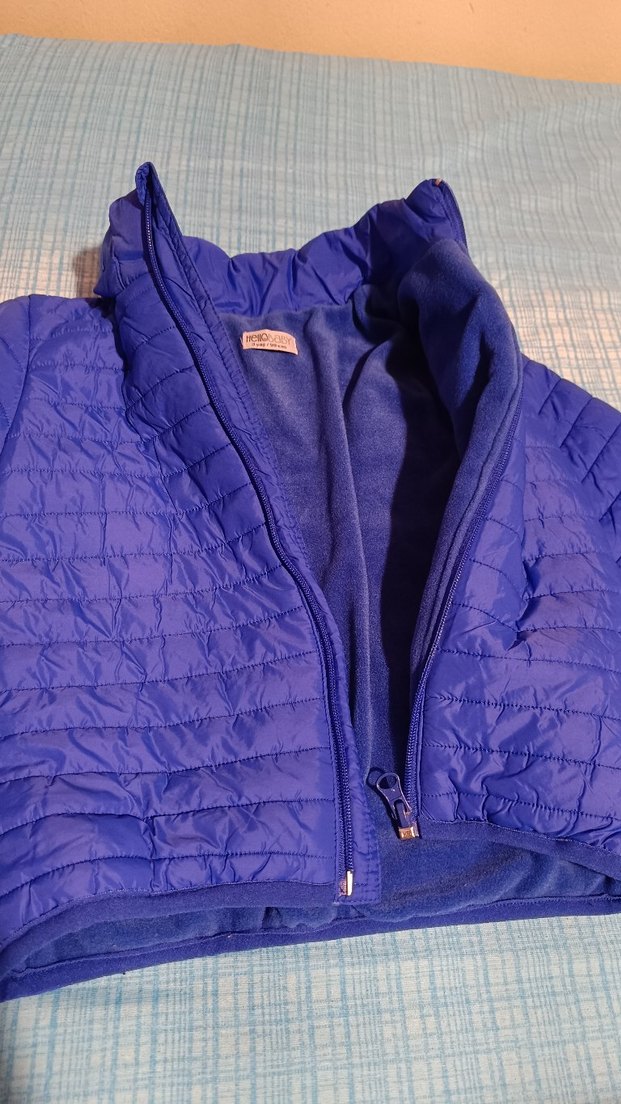 Erkek Çocuk Mor Fermuarlı Mont - Görsel 3