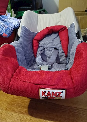 Kırmızı ve Gri Bebek Araba Koltuğu - Görsel 2