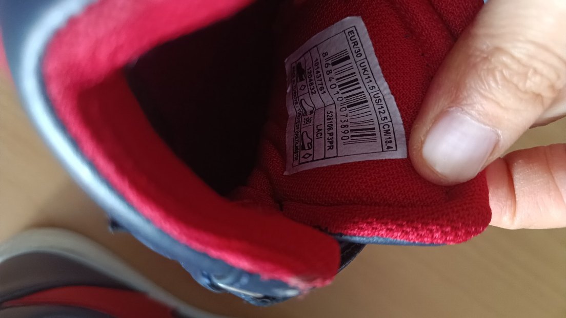 Koyu Mavi Erkek Çocuk Spor Ayakkabı - Görsel 4