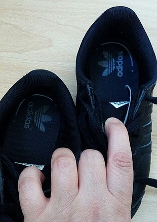 30 Beden siyah Renk Adidas Samoa çocuk ayakkabı