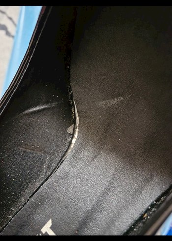 Kadın Siyah Rugan Yüksek Topuklu Stiletto - Görsel 8