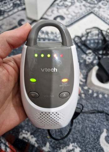 VTech Bebek Monitörü telsizi Gri - Görsel 3