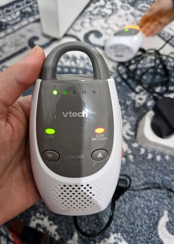 VTech Bebek Monitörü telsizi Gri - Görsel 2