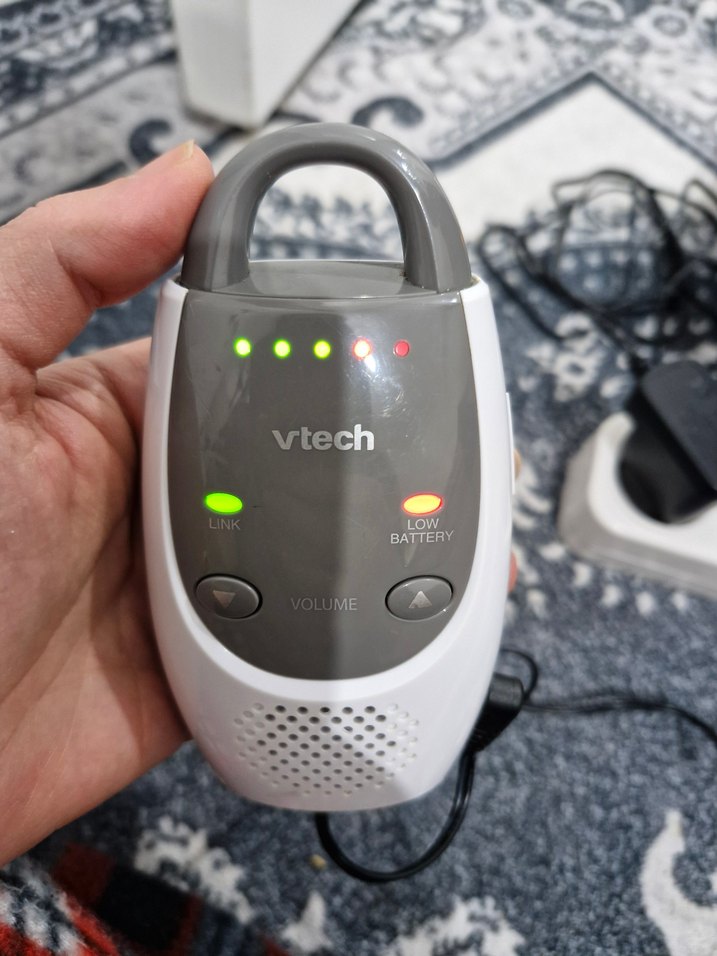 VTech Bebek Monitörü telsizi Gri - Görsel 3