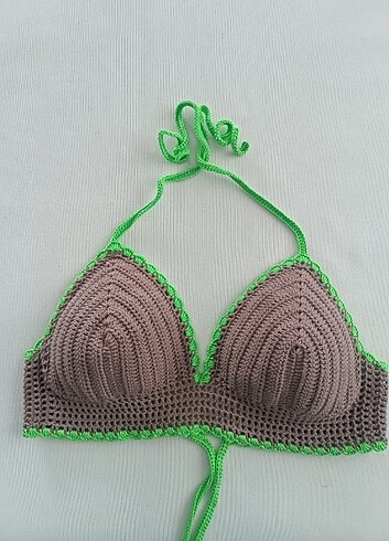 m Beden Örme Bikini üstü / bustiyer