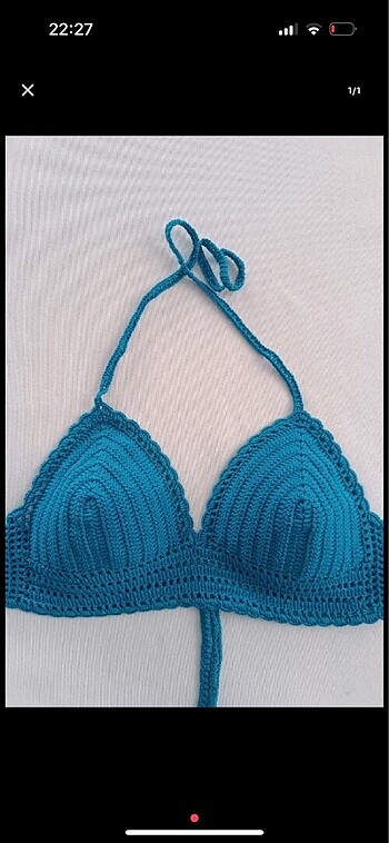m Beden çeşitli Renk Bikini üstü (pamuklu ipten)