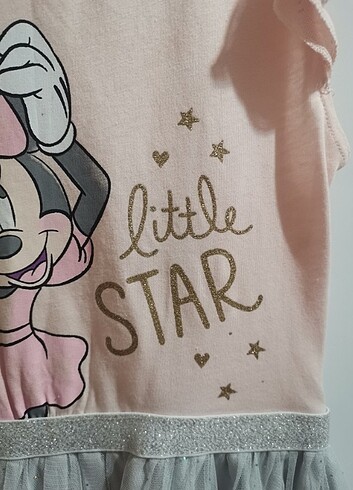 6 - 7 yaş eteği tül detaylı elbise - Görsel 4