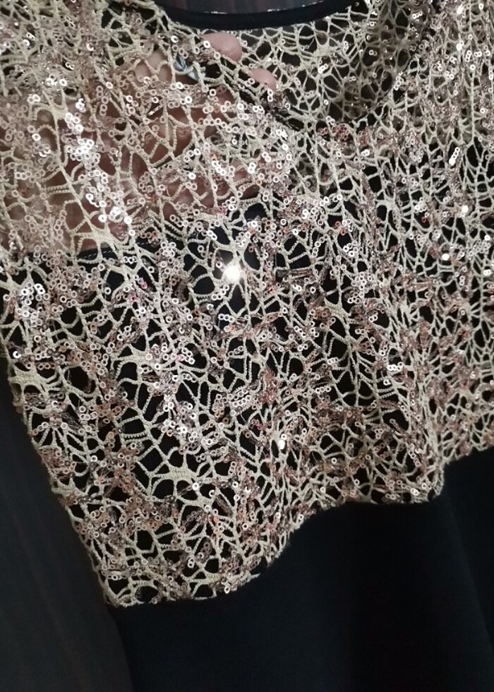 Midi boy pullu L-XL abiye  - Görsel 3