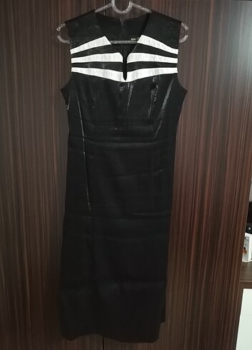 42 beden saten elbise ceket takım  - Görsel 3