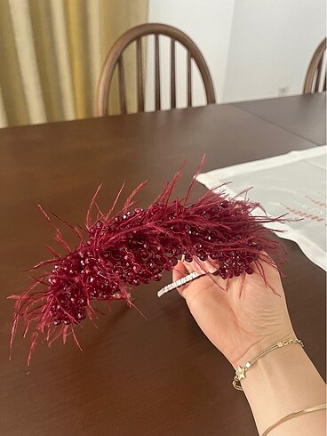  Beden bordo Renk Kına Tacı