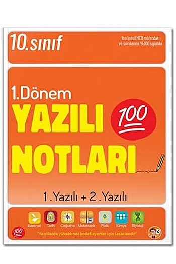 10.SINIF TONGUÇ 1.DÖNEM YAZILI NOTLARI SIFIR