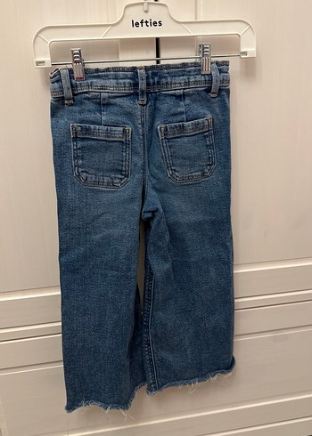 Zara Zara Kemerli Kız Kot Pantolon
