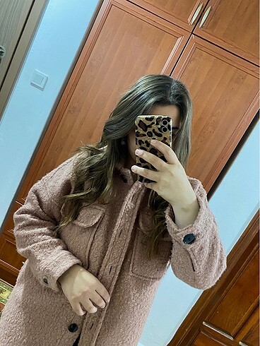 Zara Gül kurusu buklet ceket