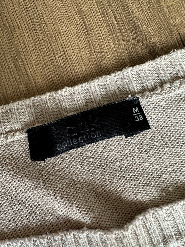 Batik Oversize Triko Üst - Görsel 3