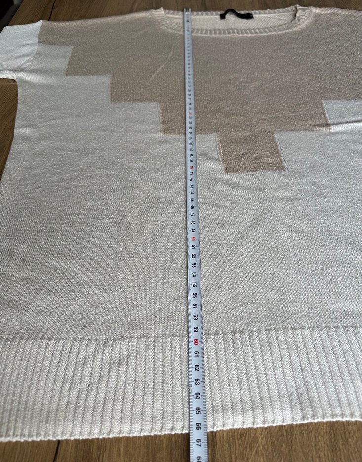 Batik Oversize Triko Üst - Görsel 5