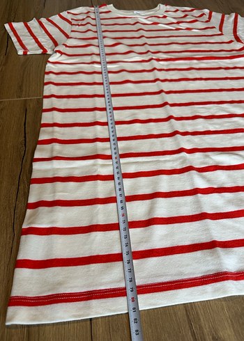 Mango Çizgili Uzun Tişört / Elbise - Görsel 5