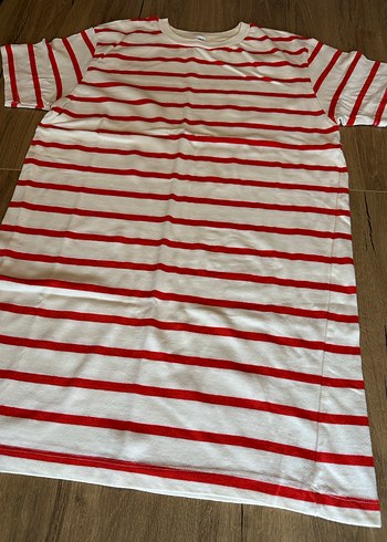 Mango Çizgili Uzun Tişört / Elbise - Görsel 7