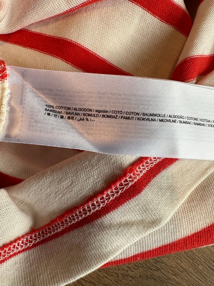 Mango Çizgili Uzun Tişört / Elbise - Görsel 3