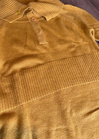 Mango Yakalı Triko Kazak - Görsel 10