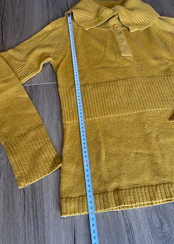 Mango Yakalı Triko Kazak - Görsel 6