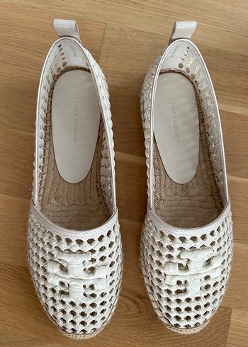 Tory Burch Deri Espadril - Görsel 7