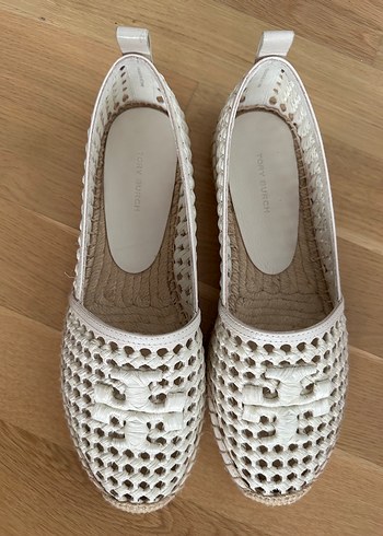 Tory Burch Deri Espadril - Görsel 6