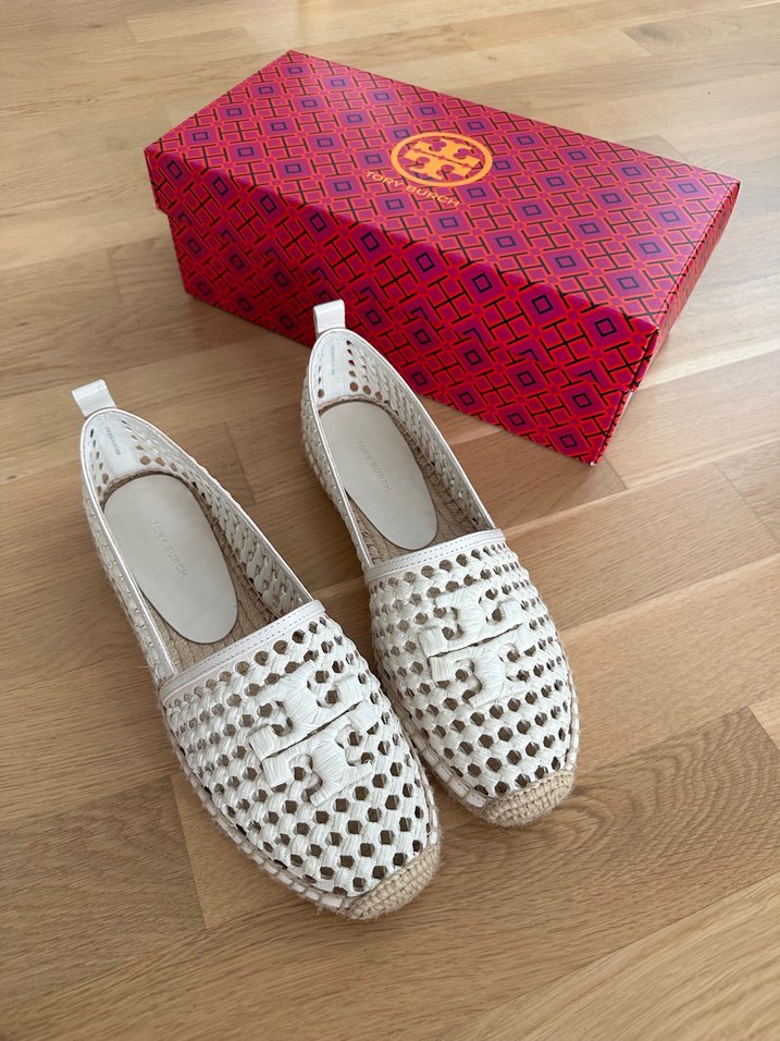 Tory Burch Deri Espadril - Görsel 2
