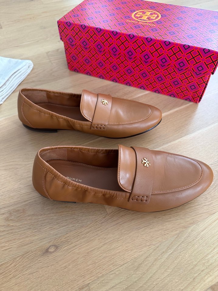 Tory Burch Deri Loafer - Görsel 5