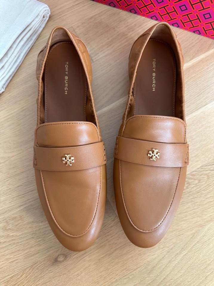 Tory Burch Deri Loafer - Görsel 2