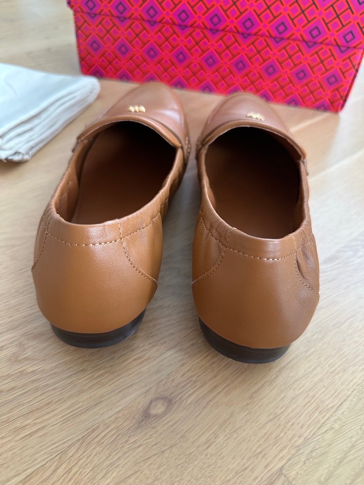 Tory Burch Deri Loafer - Görsel 3