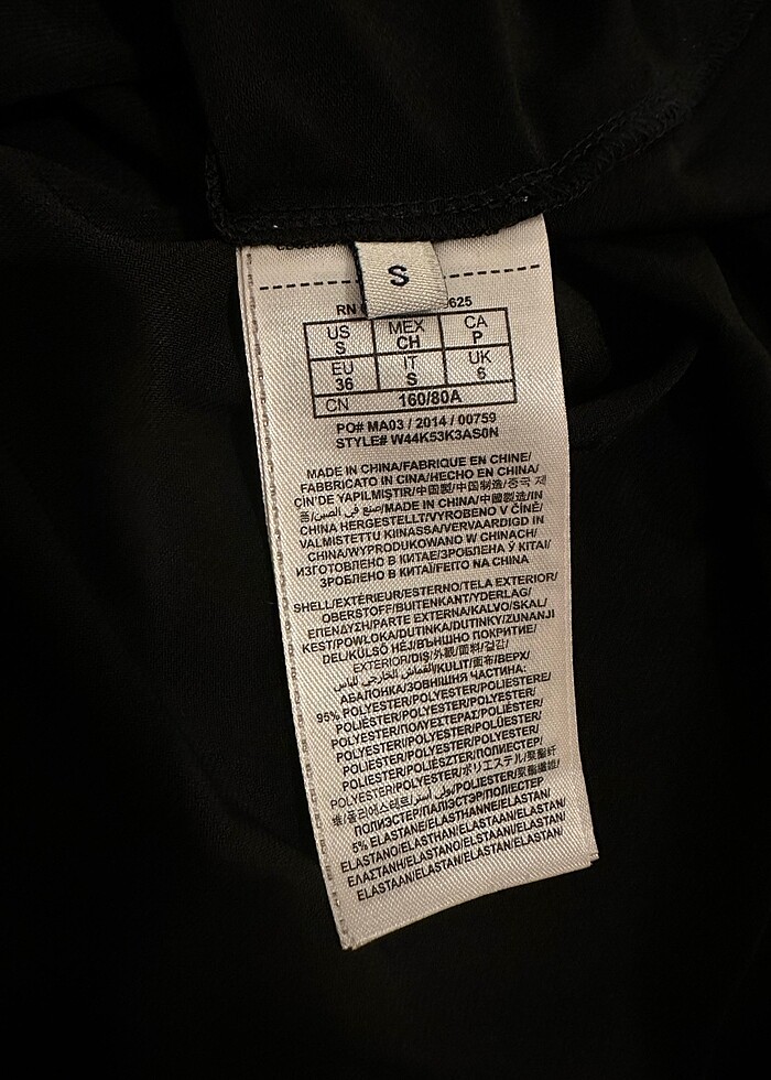 Guess Sirt Detayli Siyah Elbise - Görsel 5