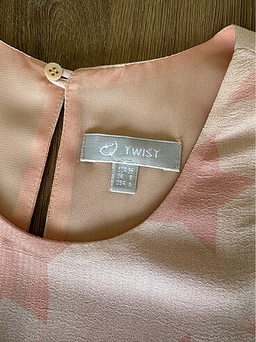 Twist Sirt Detayli Viskoz Bluz - Görsel 5