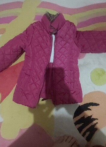 4 Yaş Beden mor Renk Cocuk mont