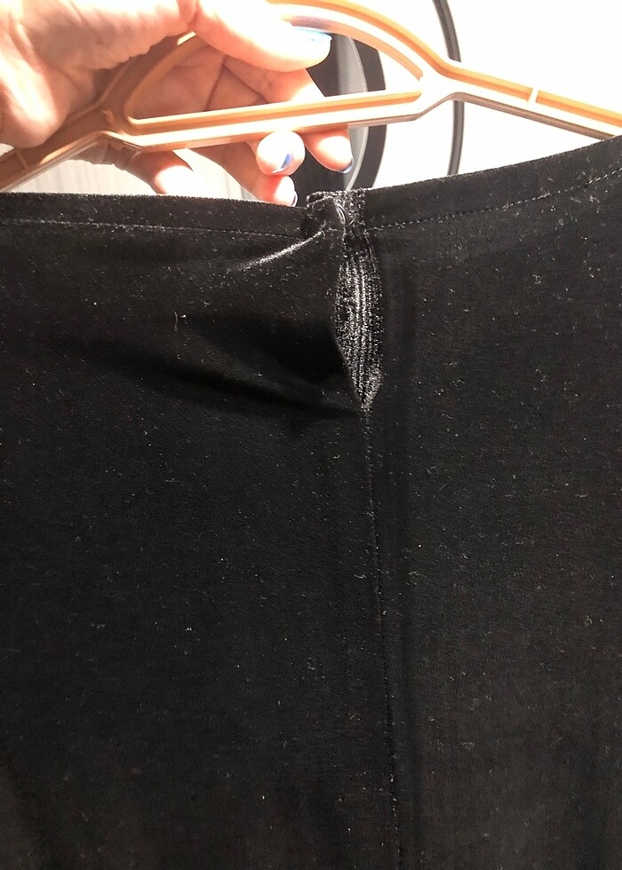 Kadife elbise - Görsel 4