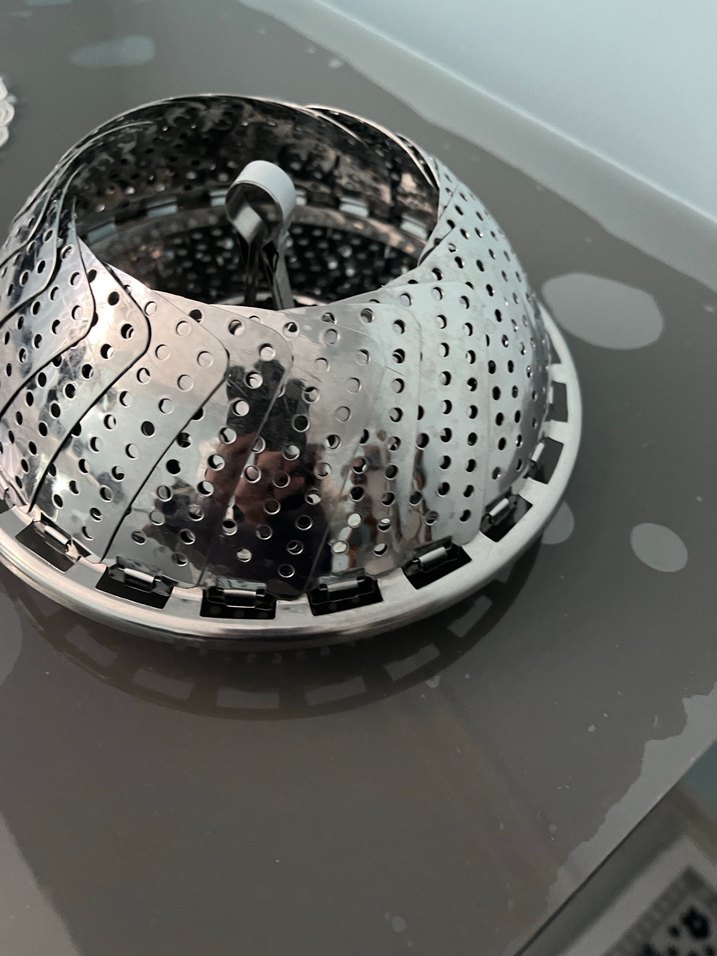 Çelik buharda  pişirme Süzgeci - Görsel 2