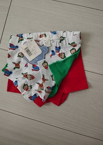 Çocuk Çok Renkli Boxer 3'lü Paket - Görsel 5