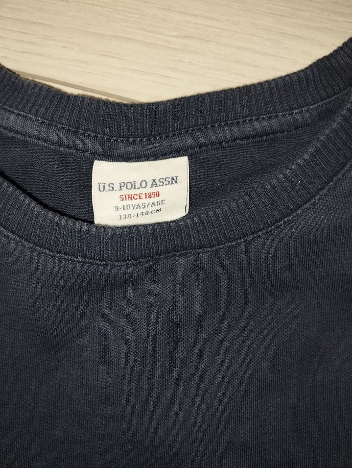 usspolo erkek çocuk sweatshirt - Görsel 3