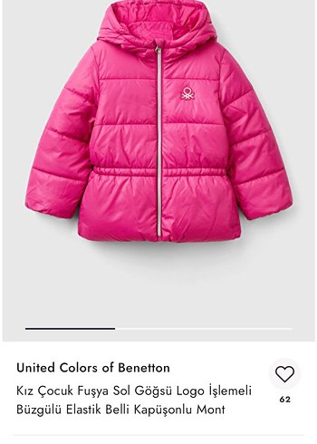 Benetton United Colors of Benetton Kız Çocuk mont
