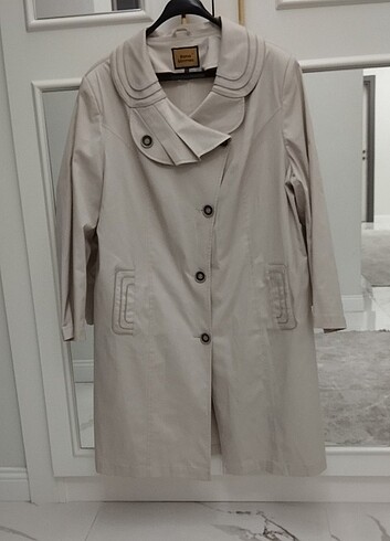 BÜYÜK BEDEN kadın trençkot# trençkot - Görsel 5