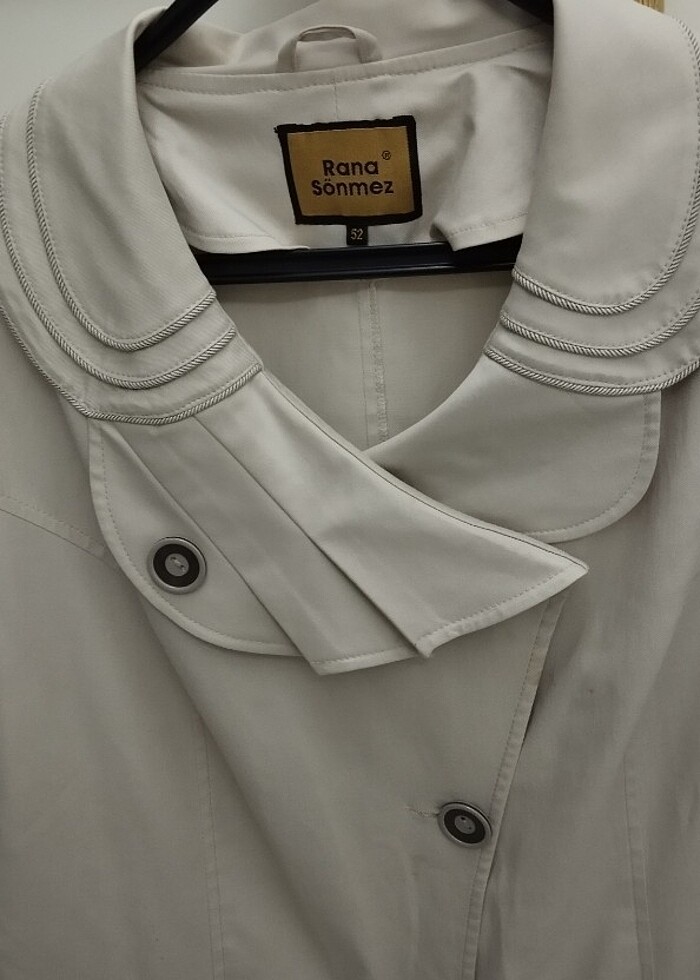 BÜYÜK BEDEN kadın trençkot# trençkot - Görsel 4