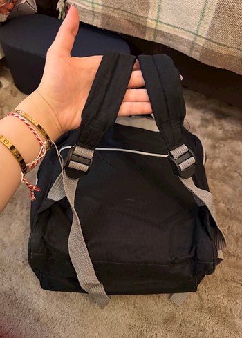 BÜYÜK BOY Siyah Anne Bebek Bakım Çantası - Görsel 6